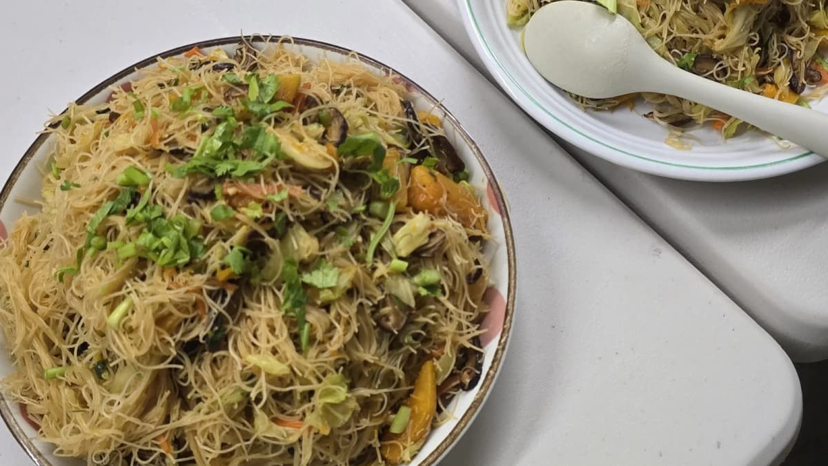 葷食者也讚嘆的蔬食炒米粉